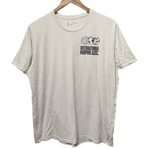 under Armour international hooping Association graphic basketball sports T-shirt